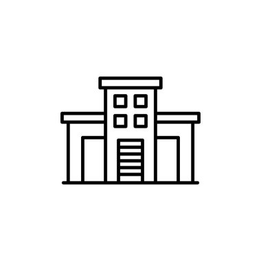 Vektör olarak Dark Store simgesi. logotype