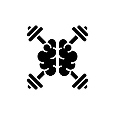 Mindset simgesini vektör olarak çalıştırıyorum. logotype