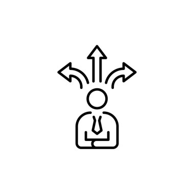Vektörde kariyer simgesi değiştir. logotype