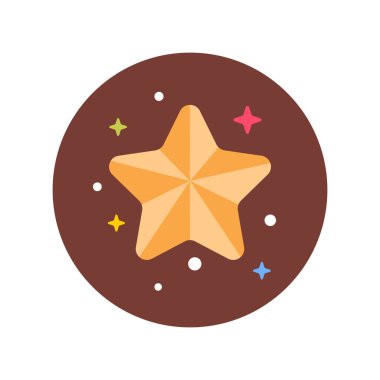 Vektör olarak mükemmellik simgesi. Logotype