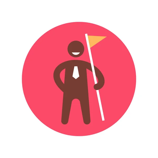 Εικονίδιο Επιχειρηματικότητας Φορέα Λογότυπο — Διανυσματικό Αρχείο