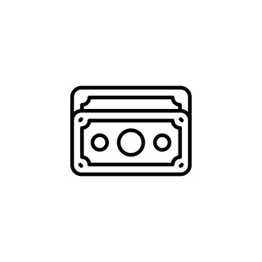 Para ikonu vektör olarak. Logotype