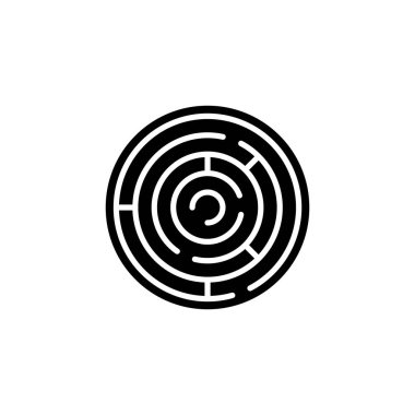 Vektör olarak meydan okuma simgesi. Logotype