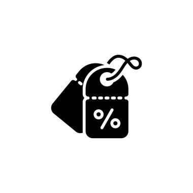 Vektörde indirim simgesi. Logotype