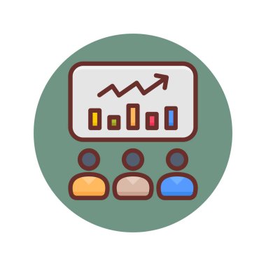 Takım Verimliliği ikonu. Logotype