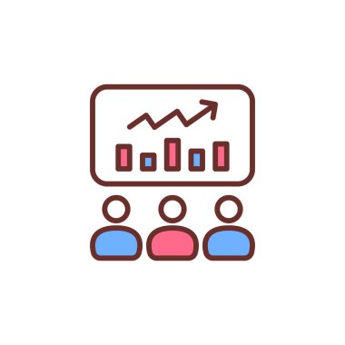 Takım Verimliliği ikonu. Logotype