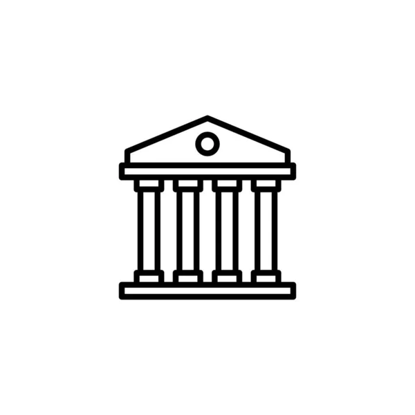 Vektör Olarak Bankacılık Simgesi Logotype — Stok Vektör