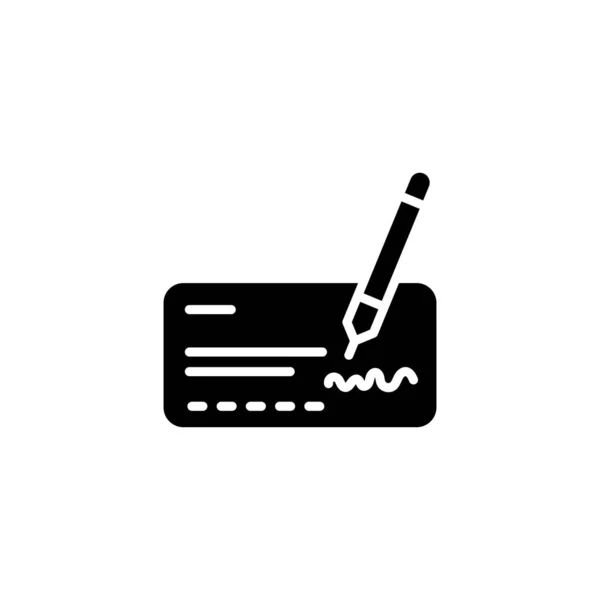 Banque Vérifier Icône Dans Vecteur Logotype — Image vectorielle