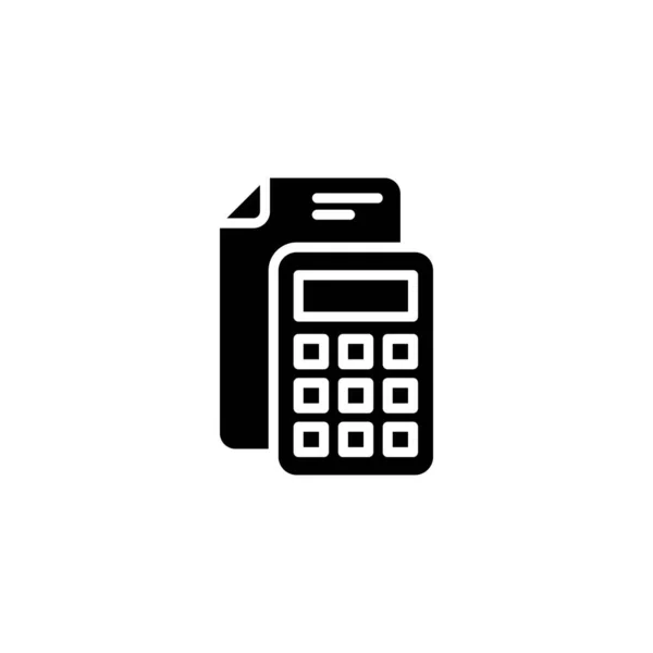 Budget Planning Icon Vector Logotype — ストックベクタ