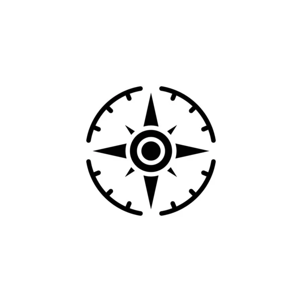 Значок Направления Векторе Логотип — стоковый вектор