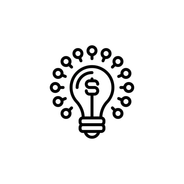 Crowdfunding Icon Vector Logotype — Stock Vector