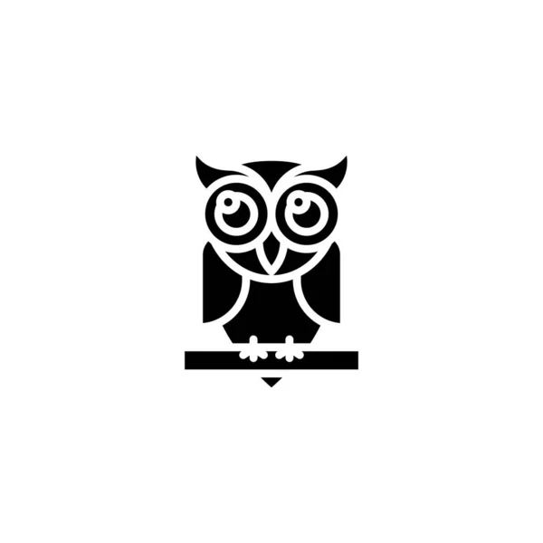 Icône Sagesse Vecteur Logotype — Image vectorielle