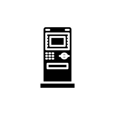 Vektör olarak ATM simgesi. Logotype