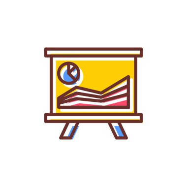 Mali İstatistik ikonu. Logotype