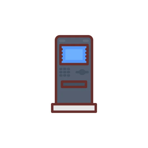 Atm Icon Vector Logotype — Stock Vector