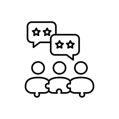 Halkla İlişkiler ikonu. Logotype