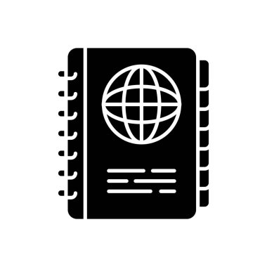 Vektör olarak dizin simgesi. Logotype