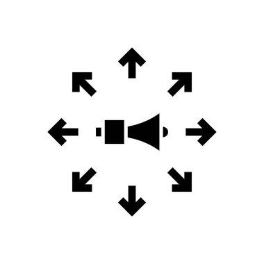 Sunum simgesi vektör olarak tanıtılıyor. Logotype