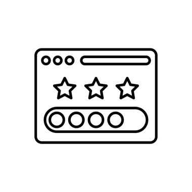 Vektör sıralamasında sayfa simgesi. Logotype