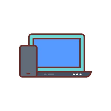 Vektör içinde tepki simgesi. Logotype