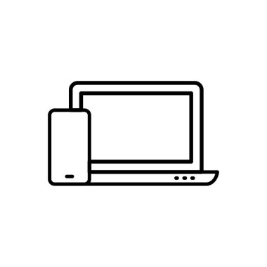 Vektör içinde tepki simgesi. Logotype