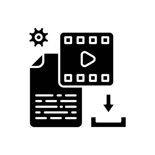 Télécharger Icône Contenu Dans Vecteur Logotype — Image vectorielle