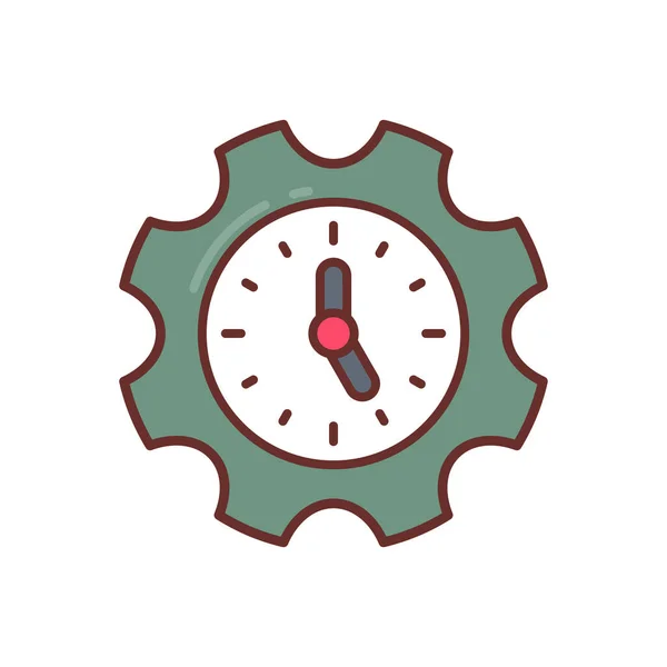 Значок Deadline Векторе Логотип — стоковый вектор