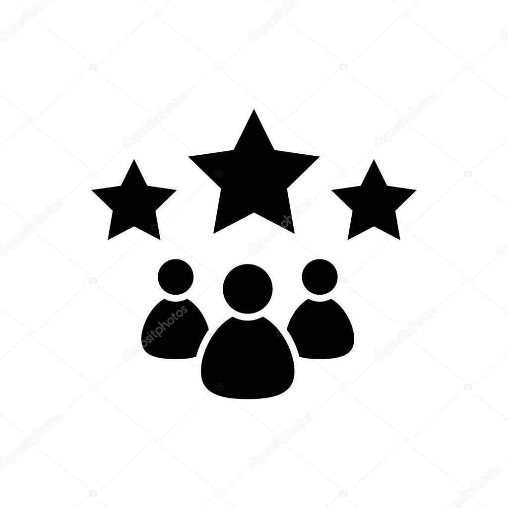 Loyalty icon in vector. Logotype