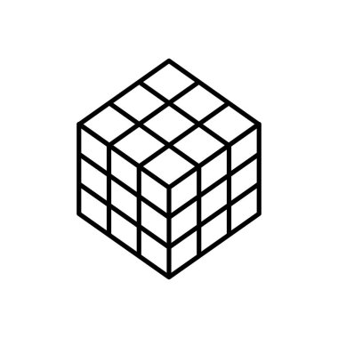 Vektör olarak SOLUTION simgesi. Logotype