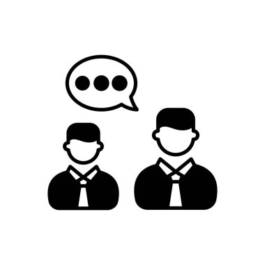 Vektör olarak iletişim simgesi. Logotype