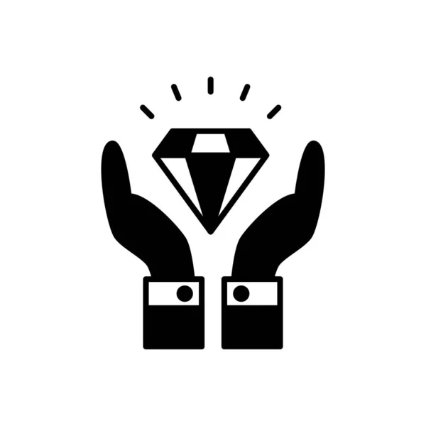 Icône Intégrité Vecteur Logotype — Image vectorielle
