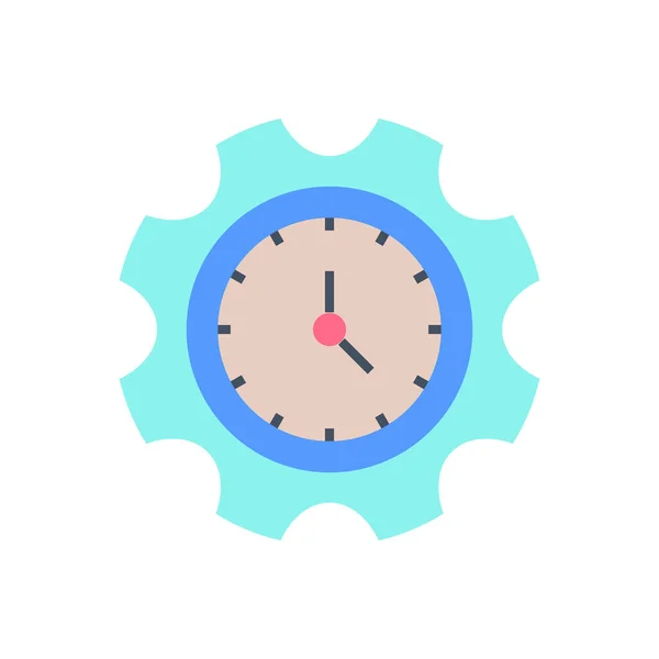 Time Setting Icon Vector Logotype — 스톡 벡터