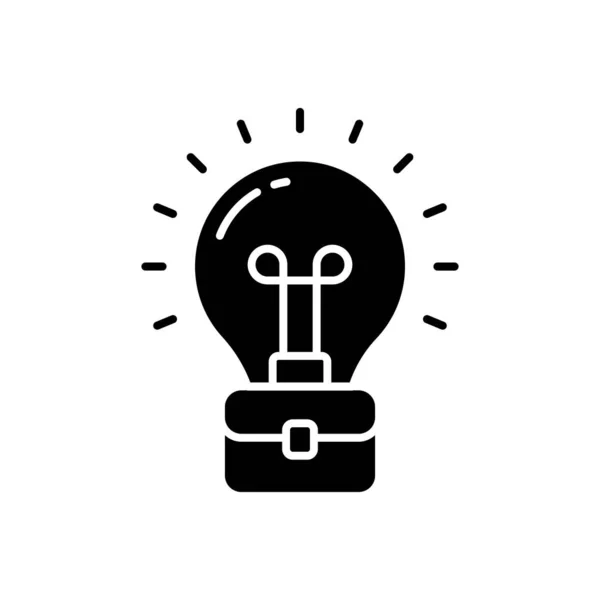 Business Solution Icon Vector Logotype — Stockový vektor