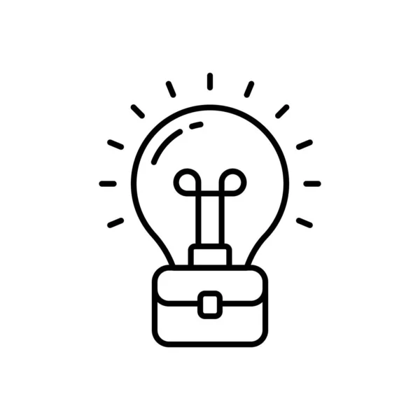 Business Solution Icon Vector Logotype — 스톡 벡터