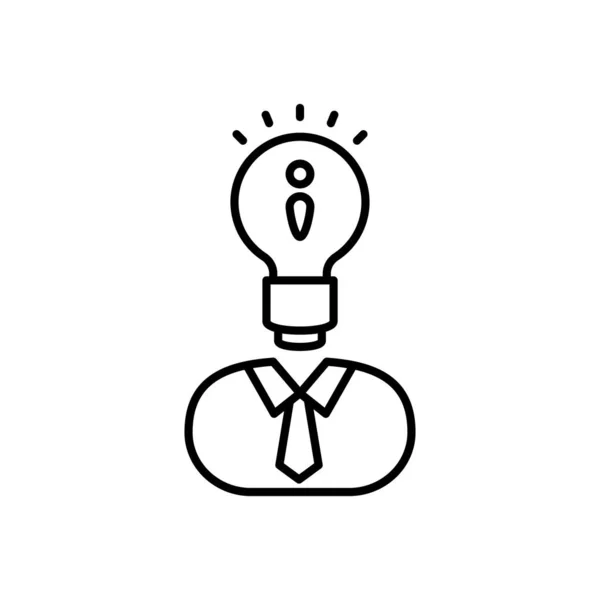 Business Idea Icon Vector Logotype — Διανυσματικό Αρχείο