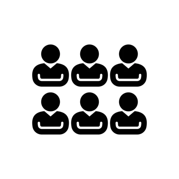 Community Icon Vector Logotype — Vettoriale Stock
