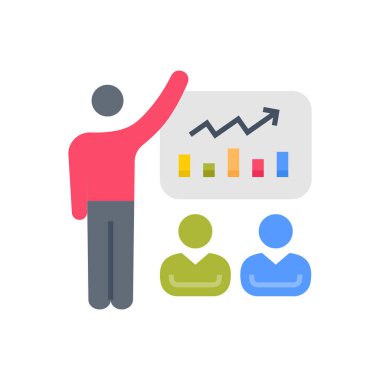 Vektör olarak Seminer simgesi. Logotype