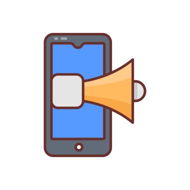 Vektör olarak terfi simgesi. Logotype