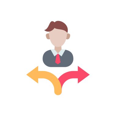 İş Seçimi simgesi vektör olarak. Logotype