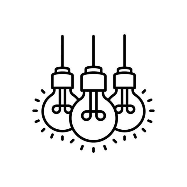 Creative Solution Icon Vector Logotype — 스톡 벡터