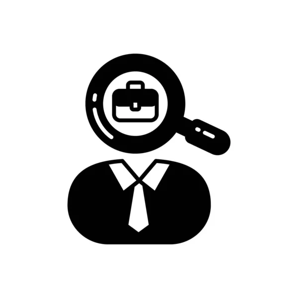 Find Candidate Icon Vector Logotype — Διανυσματικό Αρχείο