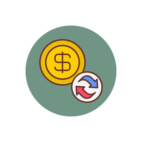 Revenue Icon Vector Logotype — стоковый вектор