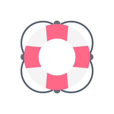 Vektör olarak yardım simgesi. Logotype