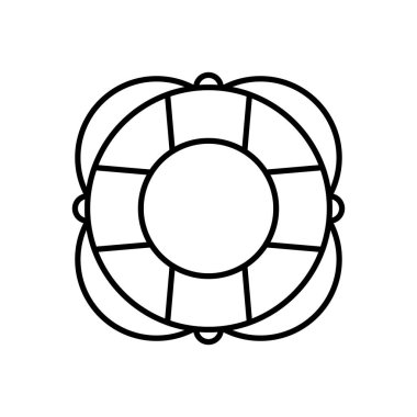 Vektör olarak yardım simgesi. Logotype