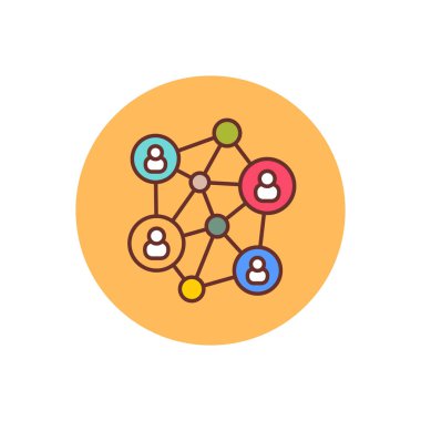 Viral Pazarlama ikonu. Logotype