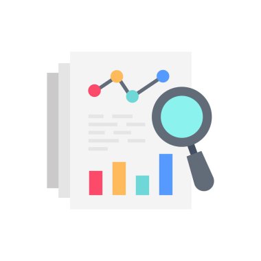 Find Data icon in vector. Logotype