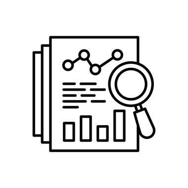 Find Data icon in vector. Logotype