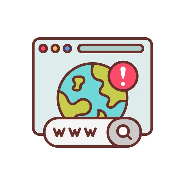 Find Content Icon Vector Logotype — Wektor stockowy