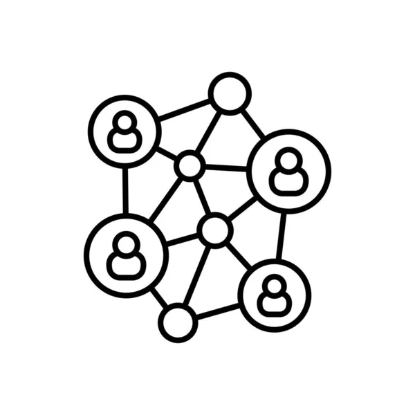 Піктограма Вірусного Маркетингу Векторі Логотип — стоковий вектор