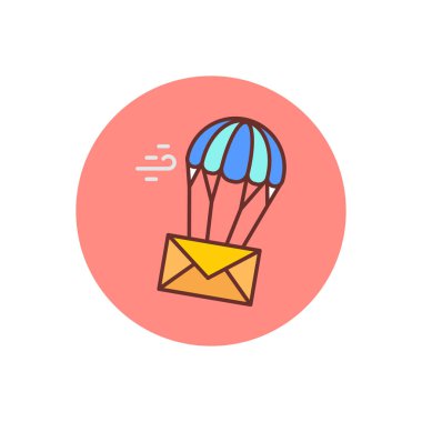 Email Sent icon in vector. Logotype